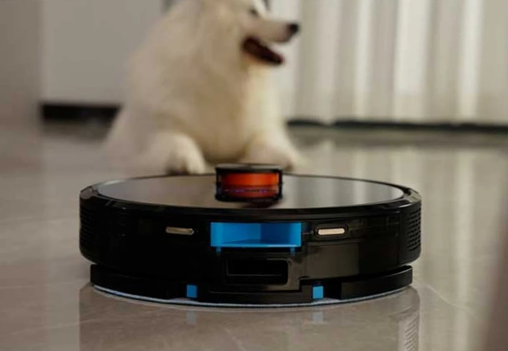 robot vacuum pet hair self cleaning